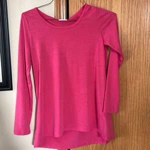 Pink long sleeves shirt
